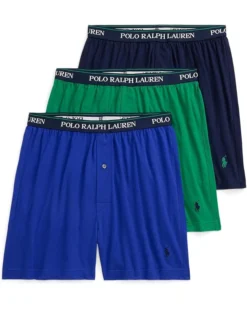 Polo Ralph Lauren 3 Knit Boxers | Underwear