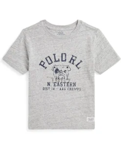 Polo Ralph Lauren Kids Cotton Jersey Graphic Tee (Toddle/Little Kid) | Shirts & Tops