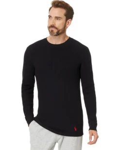 Polo Ralph Lauren Thermal Long Sleeve Crew Hanging | Sleepwear