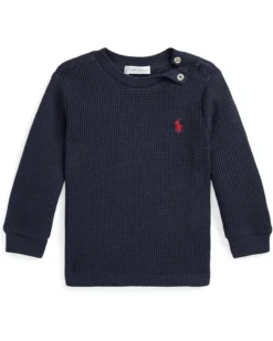 Polo Ralph Lauren Kids Waffle-Knit Cotton Long Sleeve Tee (Infant) | Sweaters -Elegant Shoe Shop 71hyWbmdNIL. AC SR736920