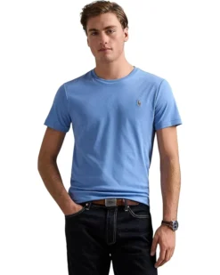 Polo Ralph Lauren Custom Slim Fit Soft Cotton T-Shirt | Shirts & Tops -Elegant Shoe Shop 71iu642UCuL. AC SR736920
