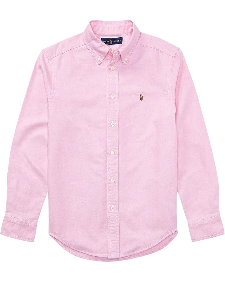 Polo Ralph Lauren Kids Cotton Oxford Sport Shirt (Big Kids) | Shirts & Tops 3 Polo Ralph Lauren Kids Cotton Oxford Sport Shirt (Big Kids) | Shirts & Tops - Image 3