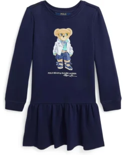 Polo Ralph Lauren Kids Polo Bear Fleece Dress (Toddler/Little Kid) | Dresses