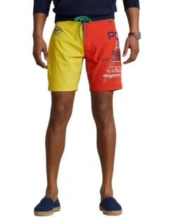 Polo Ralph Lauren 7.25-Inch Palm Island Swim Trunks | Swimwear