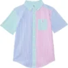 Polo Ralph Lauren Kids Striped Cotton Seersucker Fun Shirt (Toddler/Little Kid) | Shirts & Tops