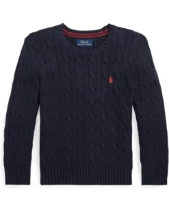 Polo Ralph Lauren Kids Cable-Knit Cotton Sweater (Toddler/Little Kid) | Sweaters -Elegant Shoe Shop 71tLynsUPL. AC SR736920