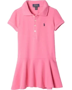 Polo Ralph Lauren Kids Short-Sleeve Polo Dress (Toddler) | Dresses