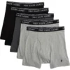 Polo Ralph Lauren 5 Pack Classic Fit Cotton Boxer Briefs | Underwear