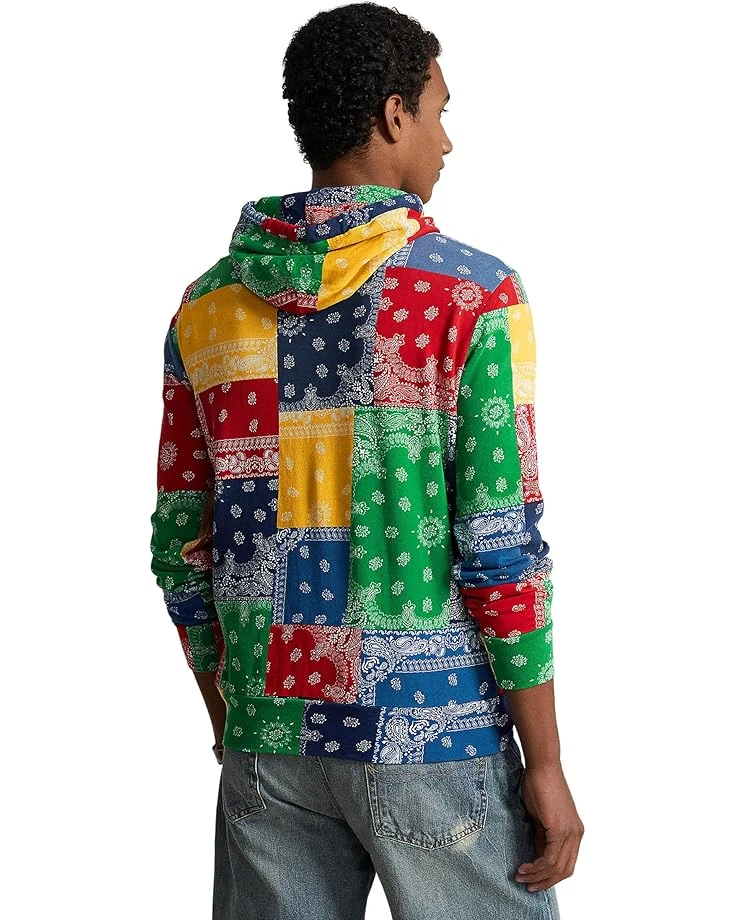 Polo Ralph Lauren Patchwork-Print Spa Terry Hoodie | Hoodies & Sweatshirts 2 Polo Ralph Lauren Patchwork-Print Spa Terry Hoodie | Hoodies & Sweatshirts - Image 2