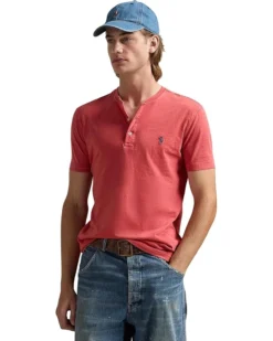 Polo Ralph Lauren Slub Jersey Henley Shirt | Shirts & Tops -Elegant Shoe Shop 814jq37RnUL. AC SR736920