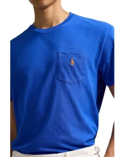 Polo Ralph Lauren Short Sleeve Solid Pocket Tee - Classic | Shirts & Tops -Elegant Shoe Shop 816SjWgAbDL. AC SR736920