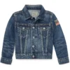 Polo Ralph Lauren Kids Cotton Denim Trucker Jacket (Toddler) | Coats & Outerwear