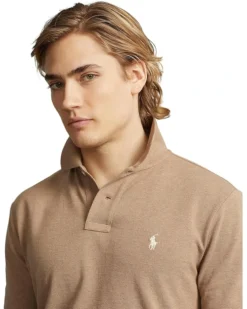 Polo Ralph Lauren Classic Fit Mesh Long-Sleeve Polo Shirt | Shirts & Tops -Elegant Shoe Shop 817y8EimxuL. AC SR736920