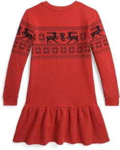 Polo Ralph Lauren Kids Fair Isle Fleece Dress (Big Kids) | Dresses -Elegant Shoe Shop 818minJU1wL. AC SR736920