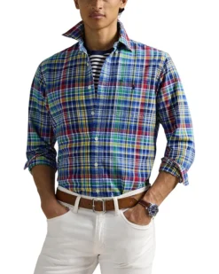 Polo Ralph Lauren Classic Fit Plaid Performance Shirt | Shirts & Tops -Elegant Shoe Shop 818qaT6qbLL. AC SR736920