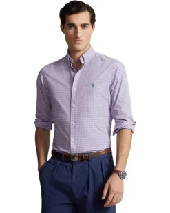 Polo Ralph Lauren Classic Fit Gingham Stretch Poplin Shirt | Shirts & Tops