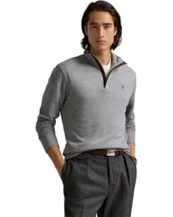 Polo Ralph Lauren Luxury Jersey Quarter-Zip Pullover | Hoodies & Sweatshirts -Elegant Shoe Shop 81CFexaaQ4L. AC SR736920