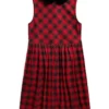 Polo Ralph Lauren Kids Buffalo Check Stretch Ponte Dress (Big Kids) | Dresses