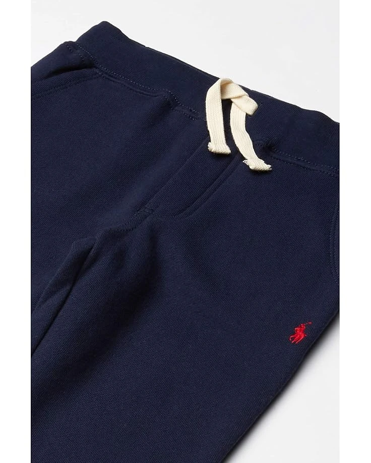 Polo Ralph Lauren Kids Cotton Blend Fleece Joggers (Little Kids) | Pants 3 Polo Ralph Lauren Kids Cotton Blend Fleece Joggers (Little Kids) | Pants - Image 3