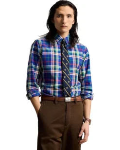 Polo Ralph Lauren Classic Fit Plaid Oxford Shirt | Shirts & Tops -Elegant Shoe Shop 81HgaHwzDzL. AC SR736920