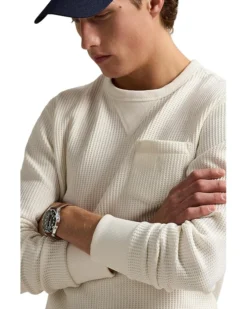 Polo Ralph Lauren Waffle Long Sleeve Crew Neck | Hoodies & Sweatshirts -Elegant Shoe Shop 81J8GmSd2HL. AC SR736920