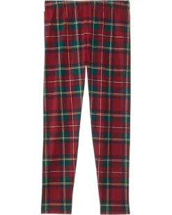Polo Ralph Lauren Kids Plaid Stretch Jersey Leggings (Toddler/Little Kid) | Pants
