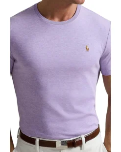 Polo Ralph Lauren Custom Slim Fit Soft Cotton T-Shirt | Shirts & Tops -Elegant Shoe Shop 81Lig6f96TL. AC SR736920