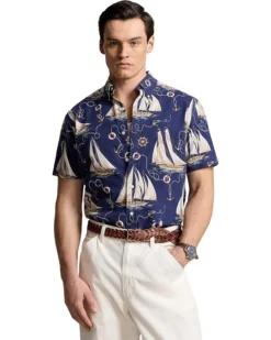 Polo Ralph Lauren Classic Fit Nautical Oxford Shirt | Shirts & Tops