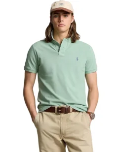 Polo Ralph Lauren Custom Slim Fit Mesh Polo Shirt | Shirts & Tops -Elegant Shoe Shop 81OeIvzH7kL. AC SR736920