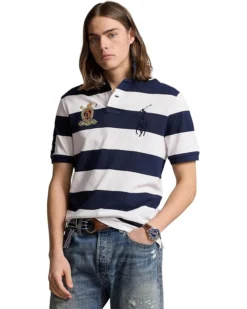 Polo Ralph Lauren Custom Slim Fit Big Pony Crest Mesh Polo | Shirts & Tops -Elegant Shoe Shop 81QUU IxdGL. AC SR736920