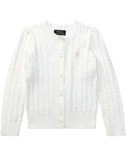 Polo Ralph Lauren Kids Cable Knit Cotton Cardigan (Little Kids) | Sweaters -Elegant Shoe Shop 81RnQD10eCL. AC SR736920