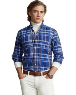 Polo Ralph Lauren Classic Fit Plaid Oxford Long Sleeve Shirt | Shirts & Tops