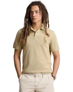 Polo Ralph Lauren Custom Slim Fit Big Pony Mesh Polo Shirt | Shirts & Tops -Elegant Shoe Shop 81TgrbSSOHL. AC SR736920