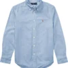 Polo Ralph Lauren Kids Cotton Oxford Sport Shirt (Big Kids) | Shirts & Tops
