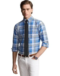 Polo Ralph Lauren Classic Fit Plaid Oxford Shirt | Shirts & Tops