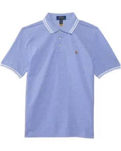 Polo Ralph Lauren Kids Oxford Mesh Polo Shirt (Toddler/Little Kid) | Shirts & Tops