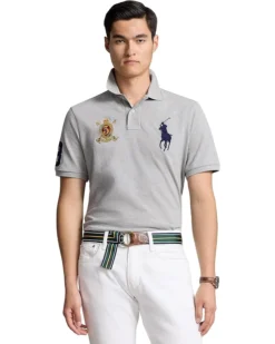 Polo Ralph Lauren Custom Slim Fit Big Pony Crest Mesh Polo | Shirts & Tops