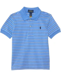 Polo Ralph Lauren Kids Striped Soft Cotton Polo Shirt (Toddler/Little Kid) | Shirts & Tops
