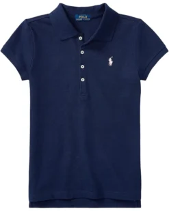 Polo Ralph Lauren Kids Short Sleeve Mesh Polo Shirt (Big Kids) | Shirts & Tops -Elegant Shoe Shop 81dIyvV7nRL. AC SR736920