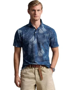 Polo Ralph Lauren Classic Fit Nautical Mesh Polo Shirt | Shirts & Tops