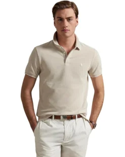 Polo Ralph Lauren Custom Slim Fit Stretch Oxford Mesh Polo | Shirts & Tops -Elegant Shoe Shop 81espnsU9L. AC SR736920