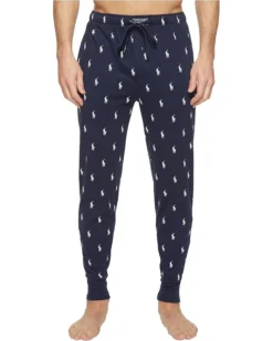 Polo Ralph Lauren All Over Pony Player Knit Sleepwear Joggers -Elegant Shoe Shop 81h9bh EHJL. AC SR736920