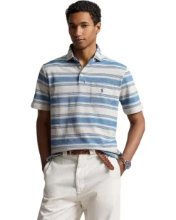 Polo Ralph Lauren Classic Fit Striped Mesh Polo Shirt | Shirts & Tops -Elegant Shoe Shop 81hhy6xMFVL. AC SR736920