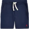 Polo Ralph Lauren Kids Cotton Blend Fleece Shorts (Little Kids)