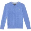 Polo Ralph Lauren Kids Cable-Knit Cotton Sweater (Big Kid) | Sweaters