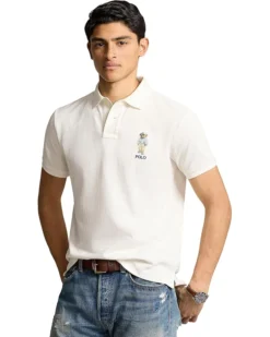 Polo Ralph Lauren Custom Slim Fit Polo Bear Polo Shirt | Shirts & Tops
