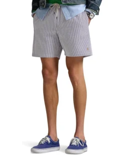 Polo Ralph Lauren Seersucker Traveler Trunk | Shorts -Elegant Shoe Shop 81obPe EARL. AC SR736920