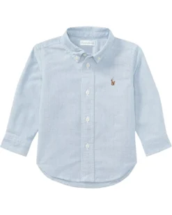 Polo Ralph Lauren Kids Cotton Oxford Sport Shirt (Infant) | Shirts & Tops