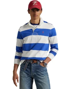 Polo Ralph Lauren Classic Fit Striped Jersey Rugby Shirt | Shirts & Tops -Elegant Shoe Shop 81raOtGME2L. AC SR736920
