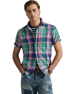 Polo Ralph Lauren Classic Fit Plaid Oxford Shirt | Shirts & Tops